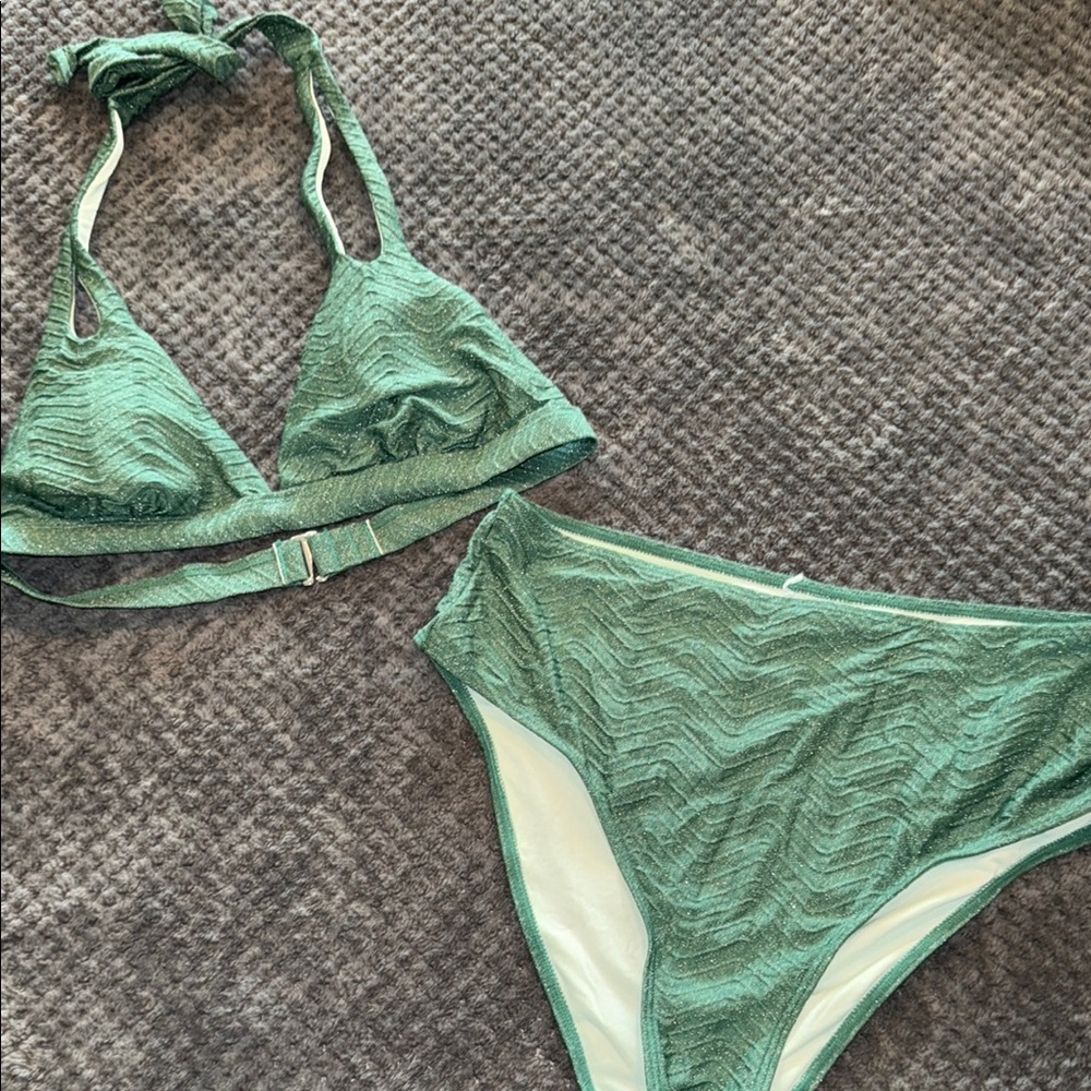 Cupshe Shimmer Bikini